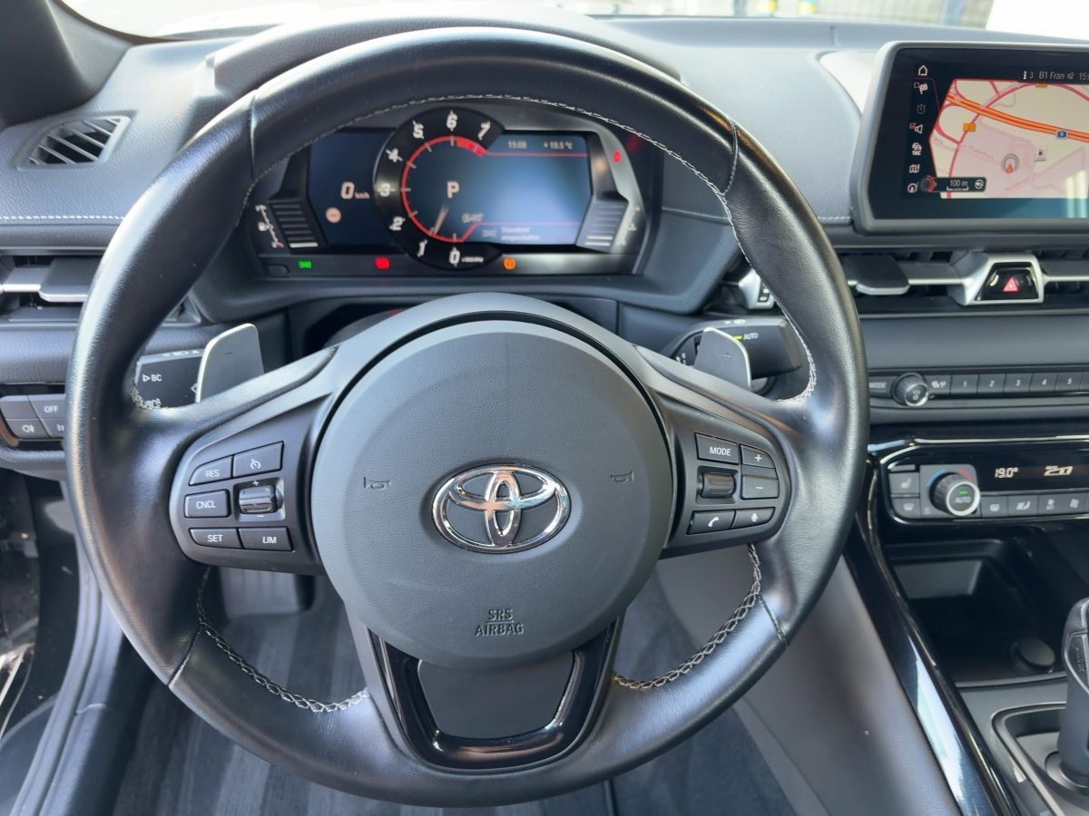 Toyota Supra 2022 г. Чёрный, пробег 50196 км