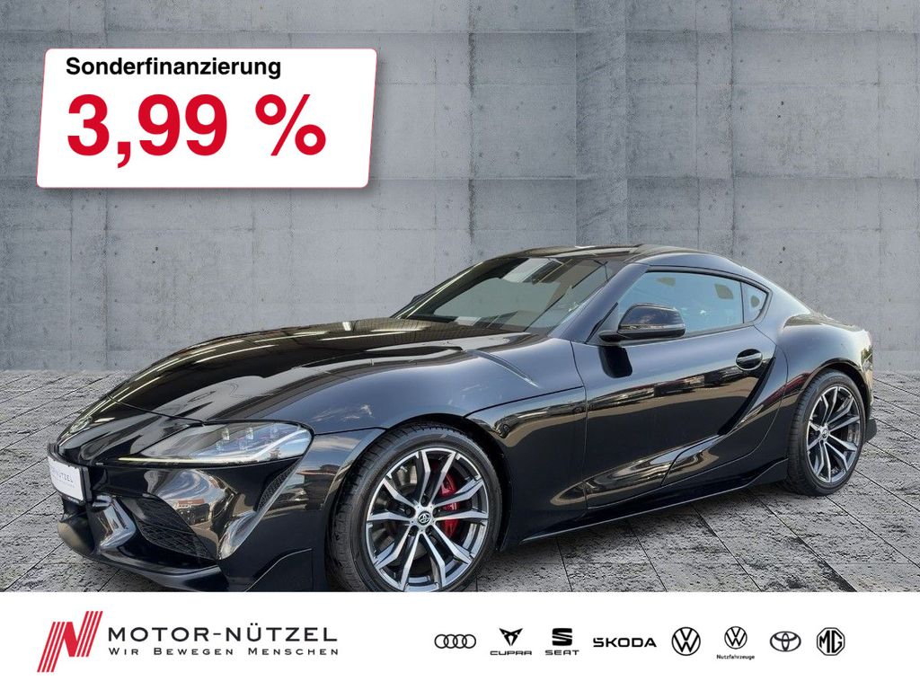 Toyota Supra 2022 г. Чёрный, пробег 50196 км