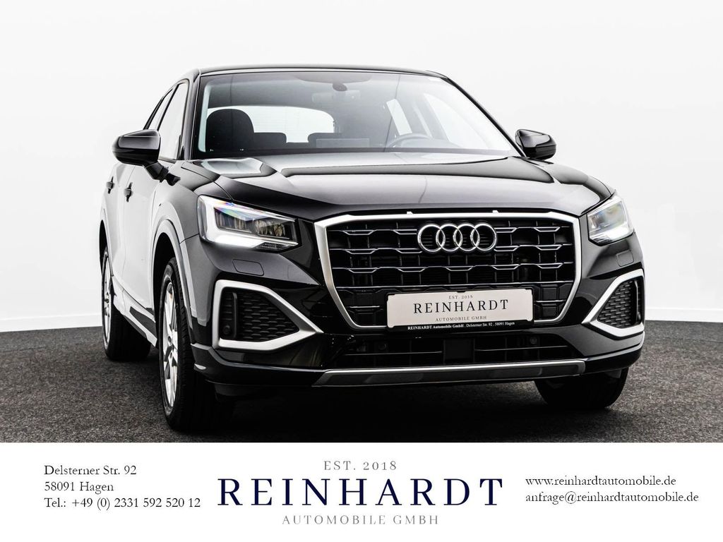 Audi Q2 2023 г. Чёрный, пробег 30188 км
