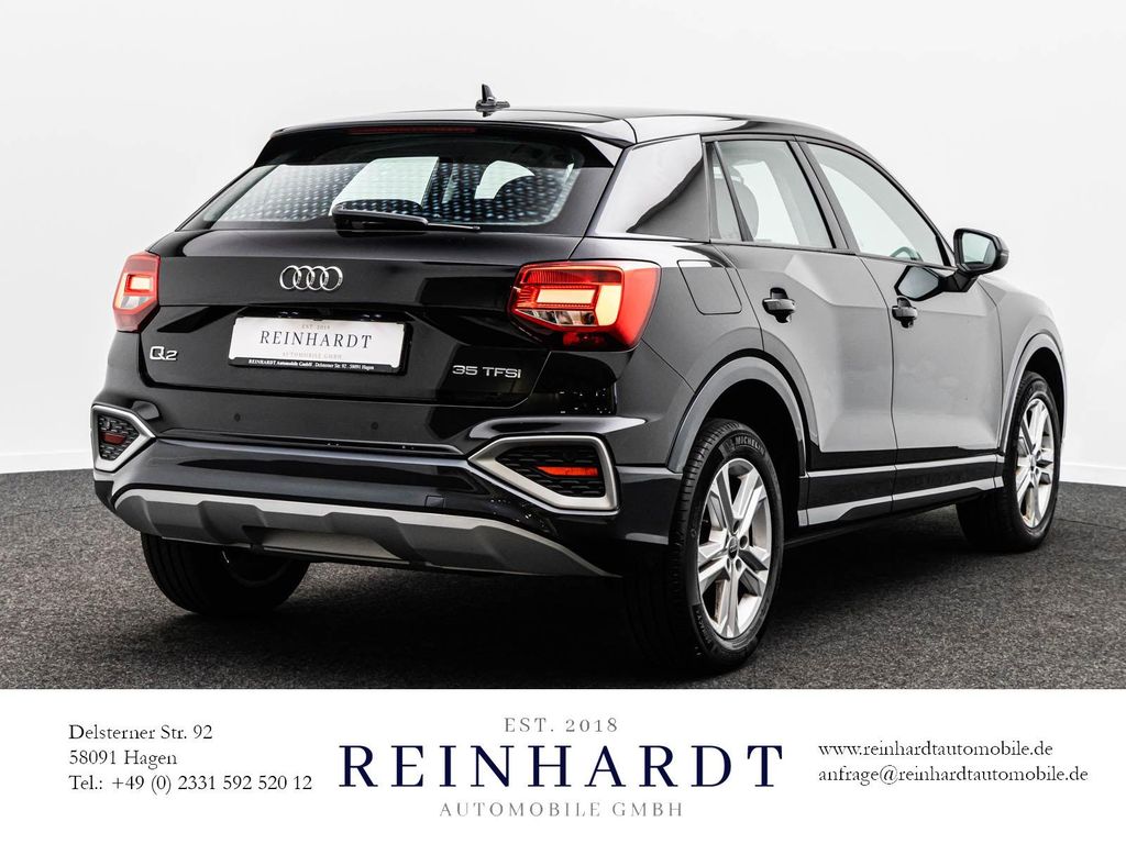 Audi Q2 2023 г. Чёрный, пробег 30188 км