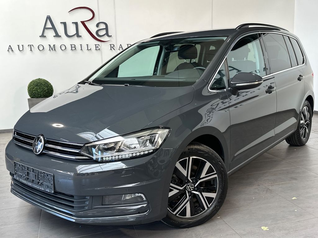 Volkswagen Touran 2022 г. Серый, пробег 59750 км