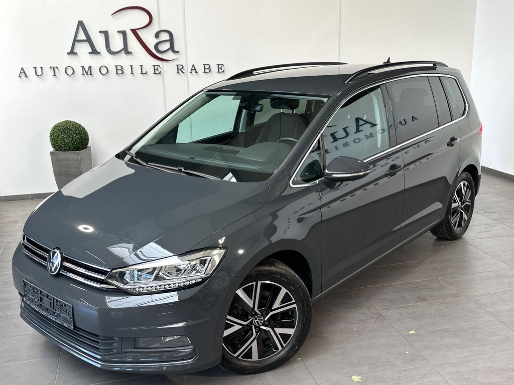 Volkswagen Touran 2022 г. Серый, пробег 59750 км