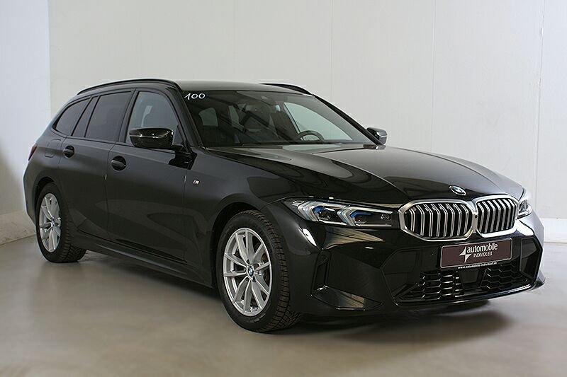 BMW 320 2025 г. Чёрный, пробег 53700 км
