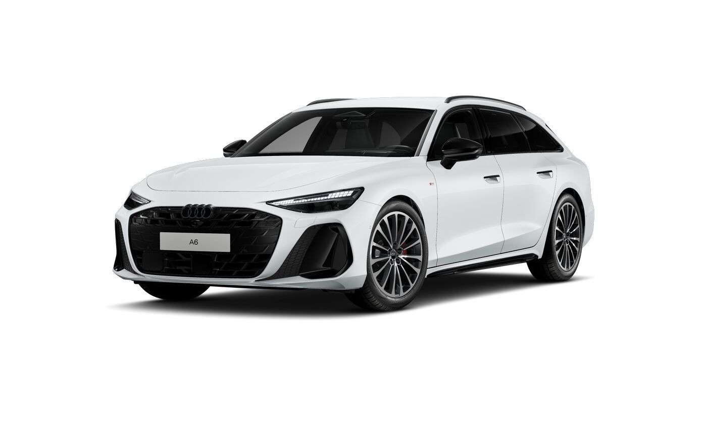 Audi A6 2025 г. Белый, пробег 14635 км