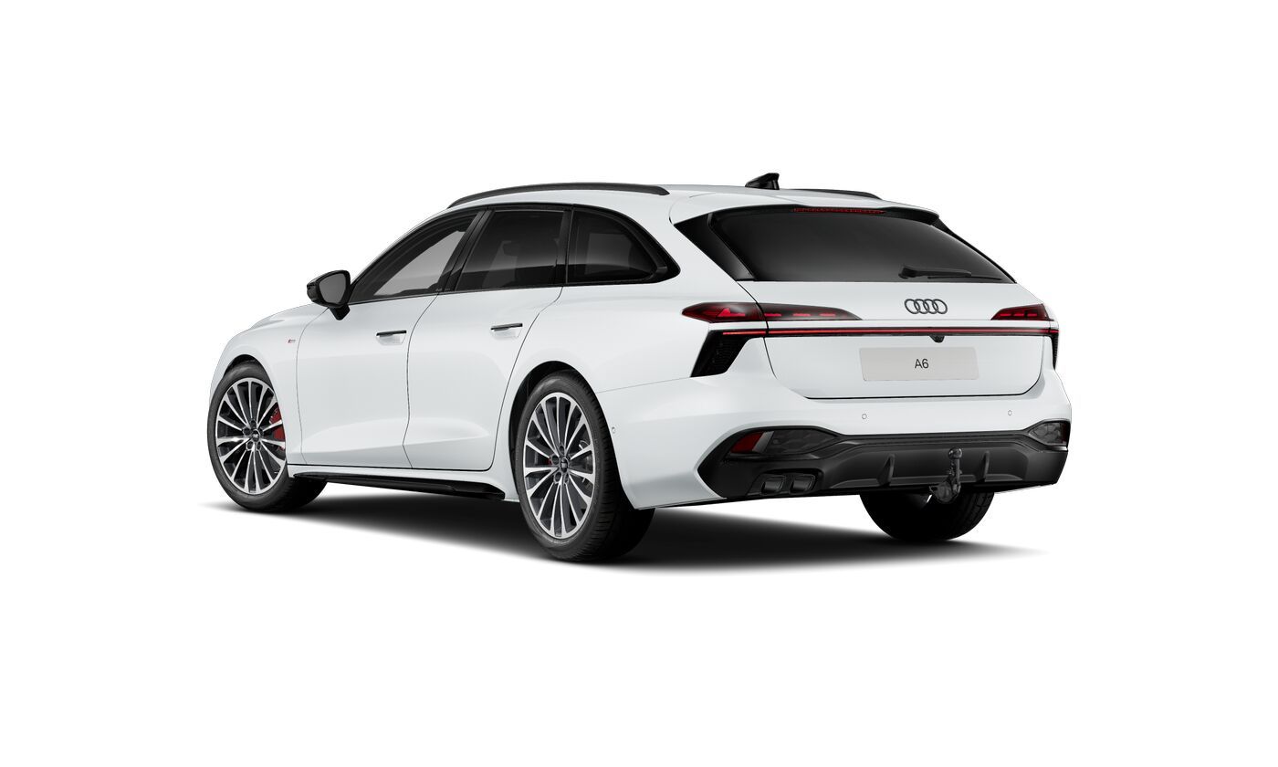 Audi A6 2025 г. Белый, пробег 14635 км