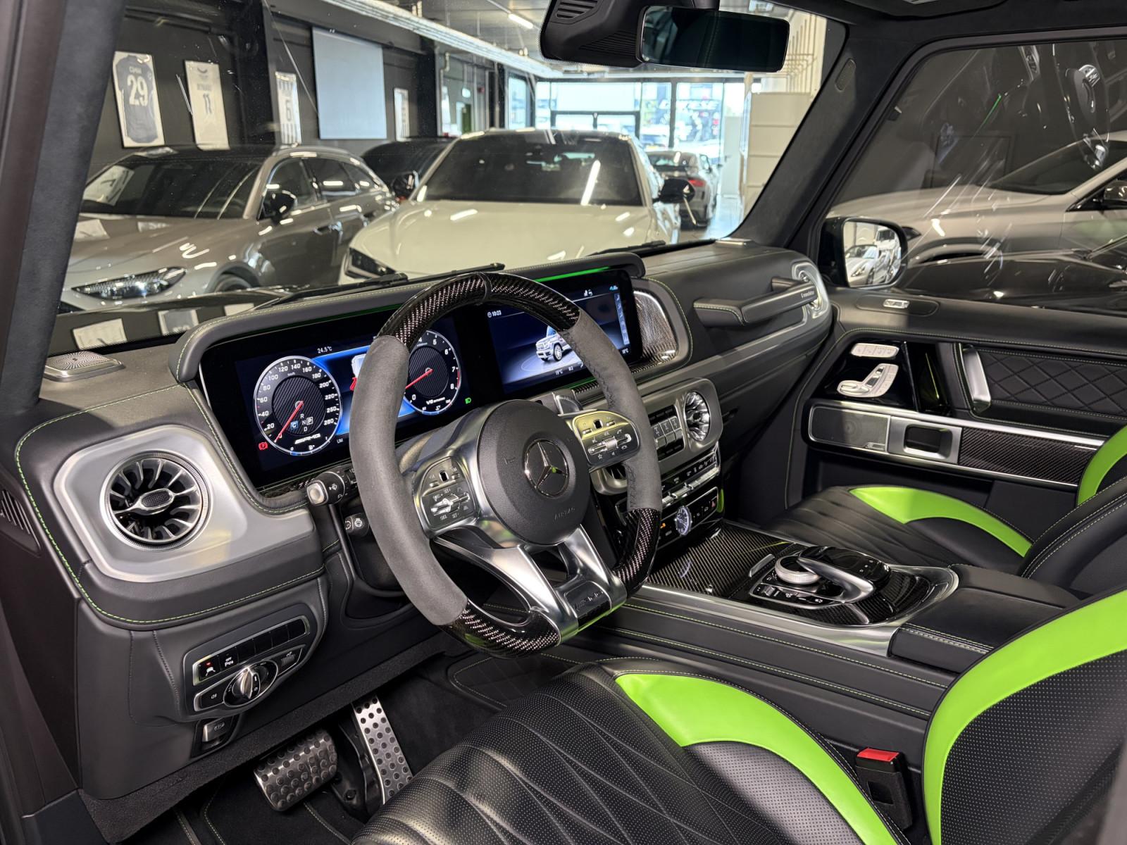Mercedes-Benz G 63 AMG 2023 г. Зелёный, пробег 39000 км