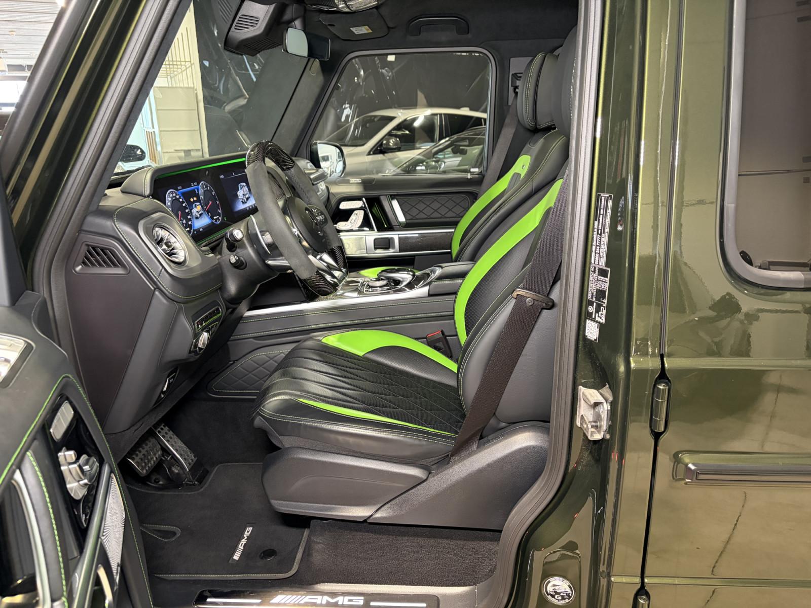 Mercedes-Benz G 63 AMG 2023 г. Зелёный, пробег 39000 км