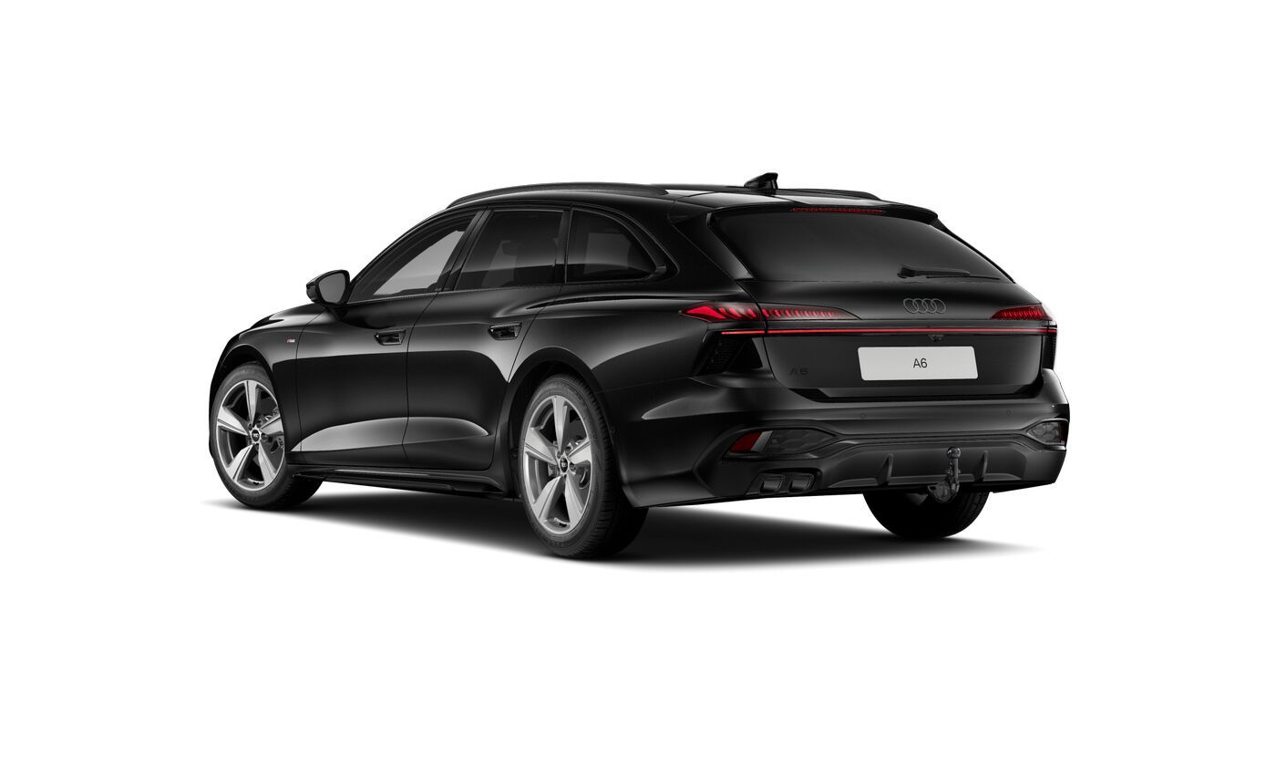 Audi A6 2026 г. Чёрный, пробег 13686 км
