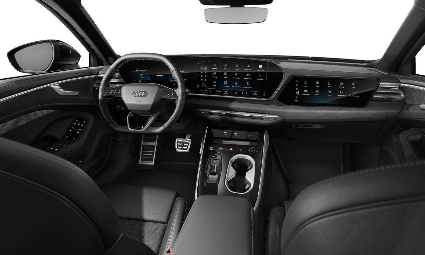 Audi A6 2026 г. Чёрный, пробег 13686 км