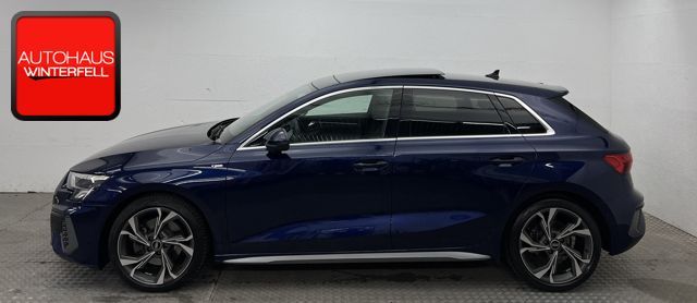 Audi A3 2022 г. Синий, пробег 16324 км