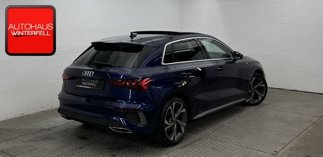 Audi A3 2022 г. Синий, пробег 16324 км