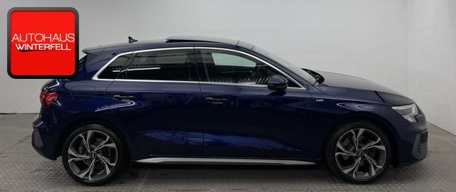 Audi A3 2022 г. Синий, пробег 16324 км