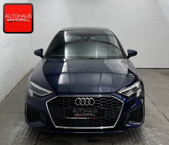 Audi A3 2022 г. Синий, пробег 16324 км