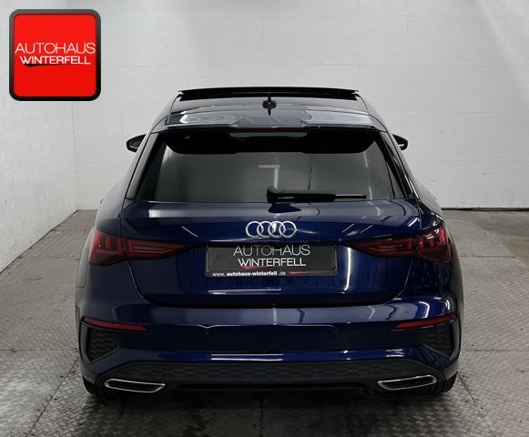 Audi A3 2022 г. Синий, пробег 16324 км