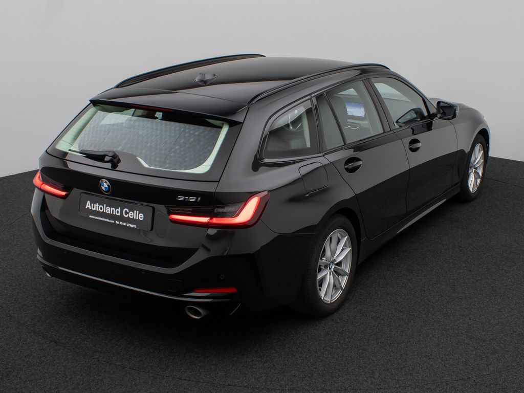 BMW 318 2023 г. Чёрный, пробег 47225 км