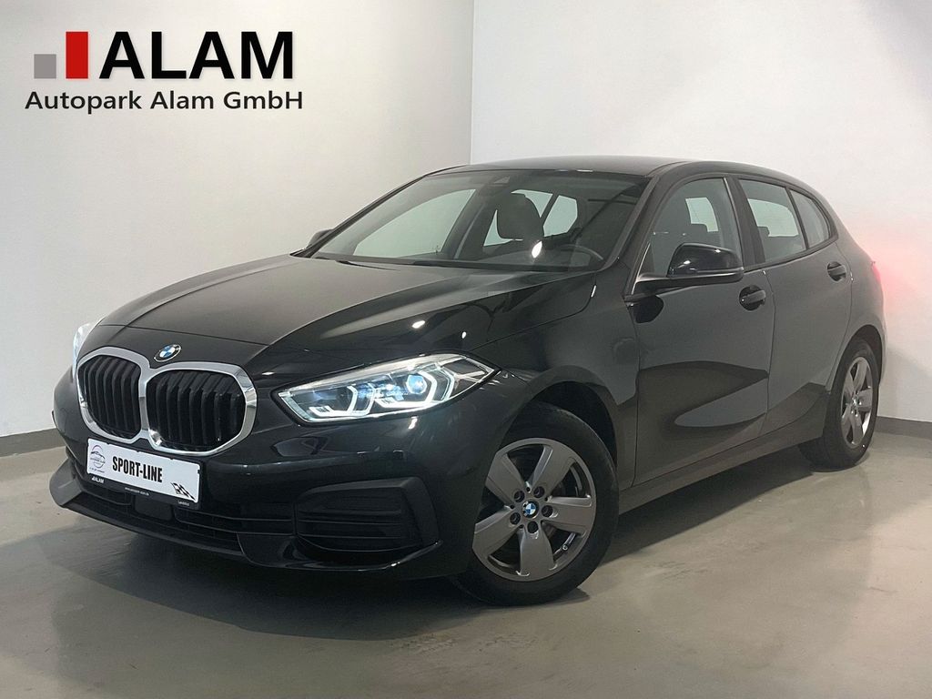BMW 118 2022 г. Чёрный, пробег 35700 км