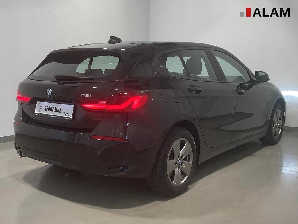 BMW 118 2022 г. Чёрный, пробег 35700 км