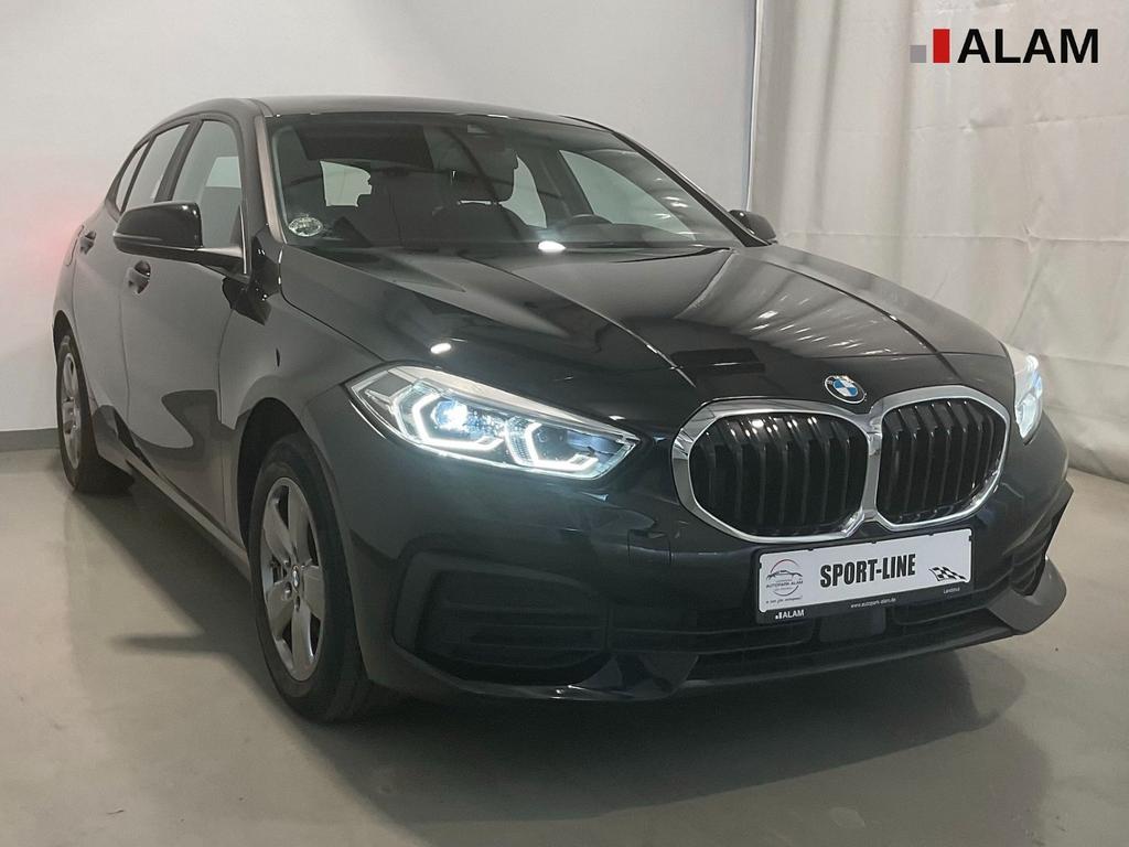 BMW 118 2022 г. Чёрный, пробег 35700 км