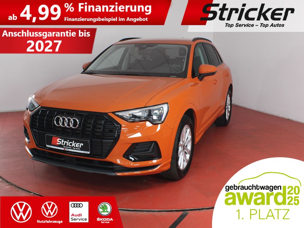 Audi Q3 2022 г. Оранжевый, пробег 40707 км