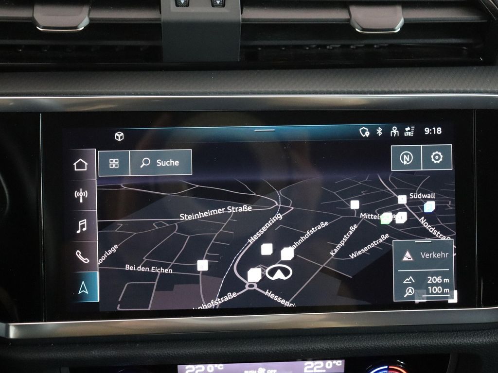 Audi Q3 2022 г. Оранжевый, пробег 40707 км