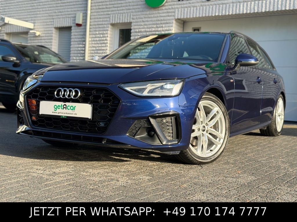 Audi A4 2023 г. Синий, пробег 46160 км