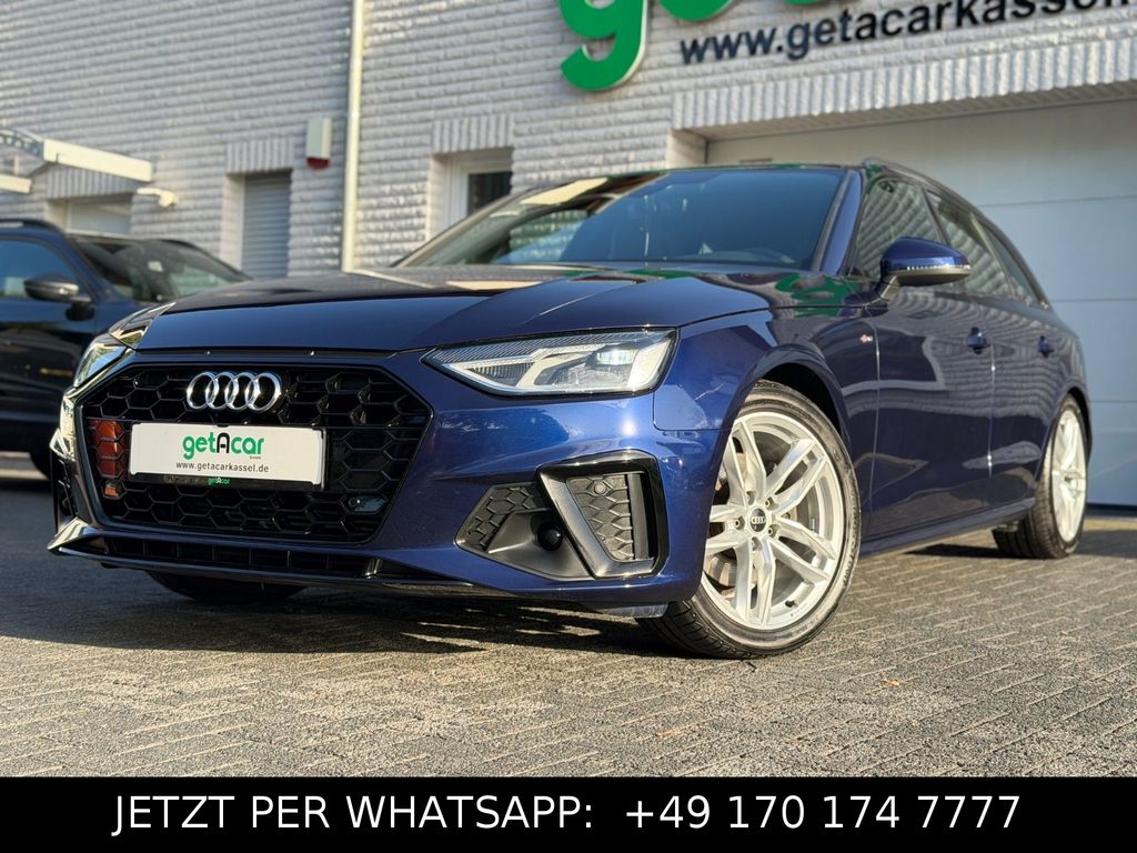 Audi A4 2023 г. Синий, пробег 46160 км