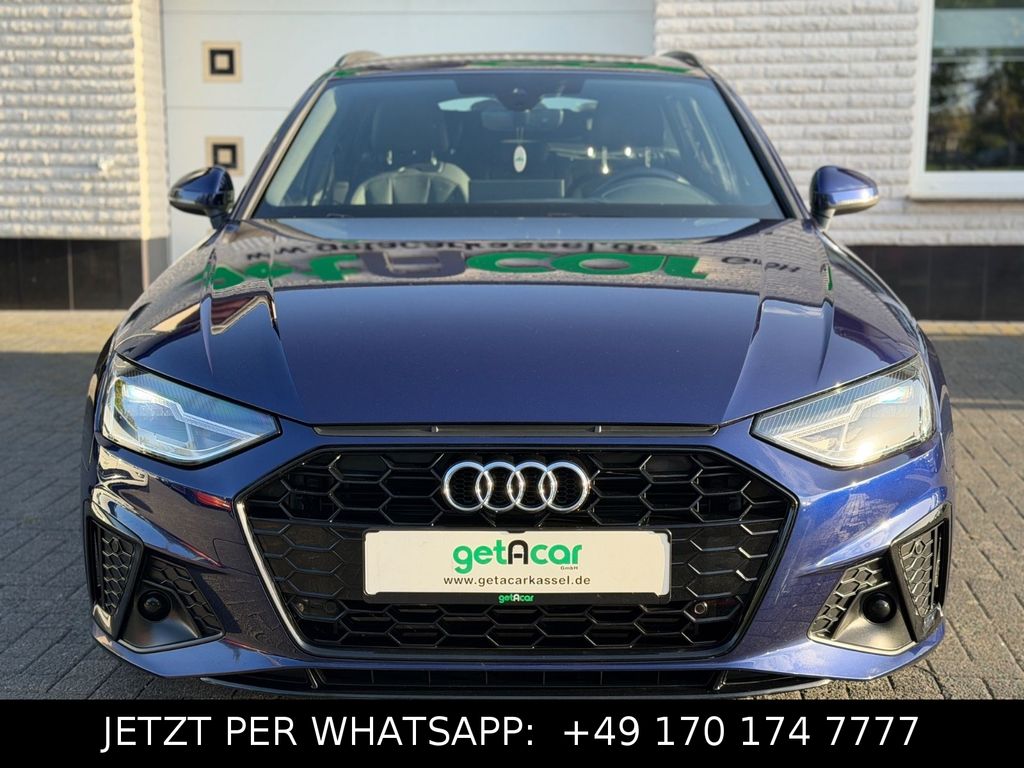 Audi A4 2023 г. Синий, пробег 46160 км