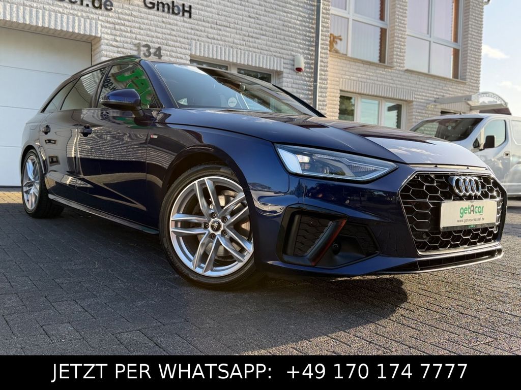 Audi A4 2023 г. Синий, пробег 46160 км