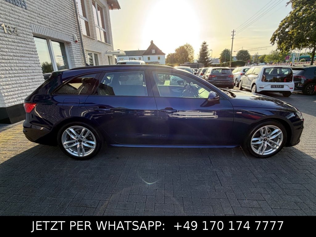 Audi A4 2023 г. Синий, пробег 46160 км