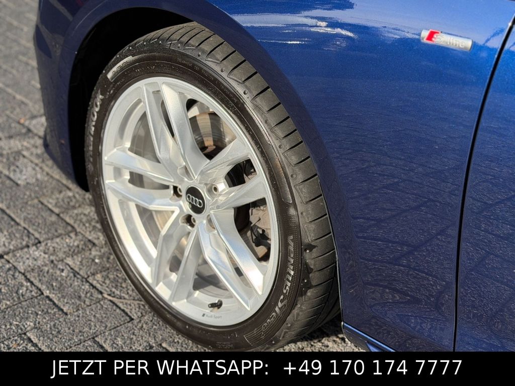 Audi A4 2023 г. Синий, пробег 46160 км