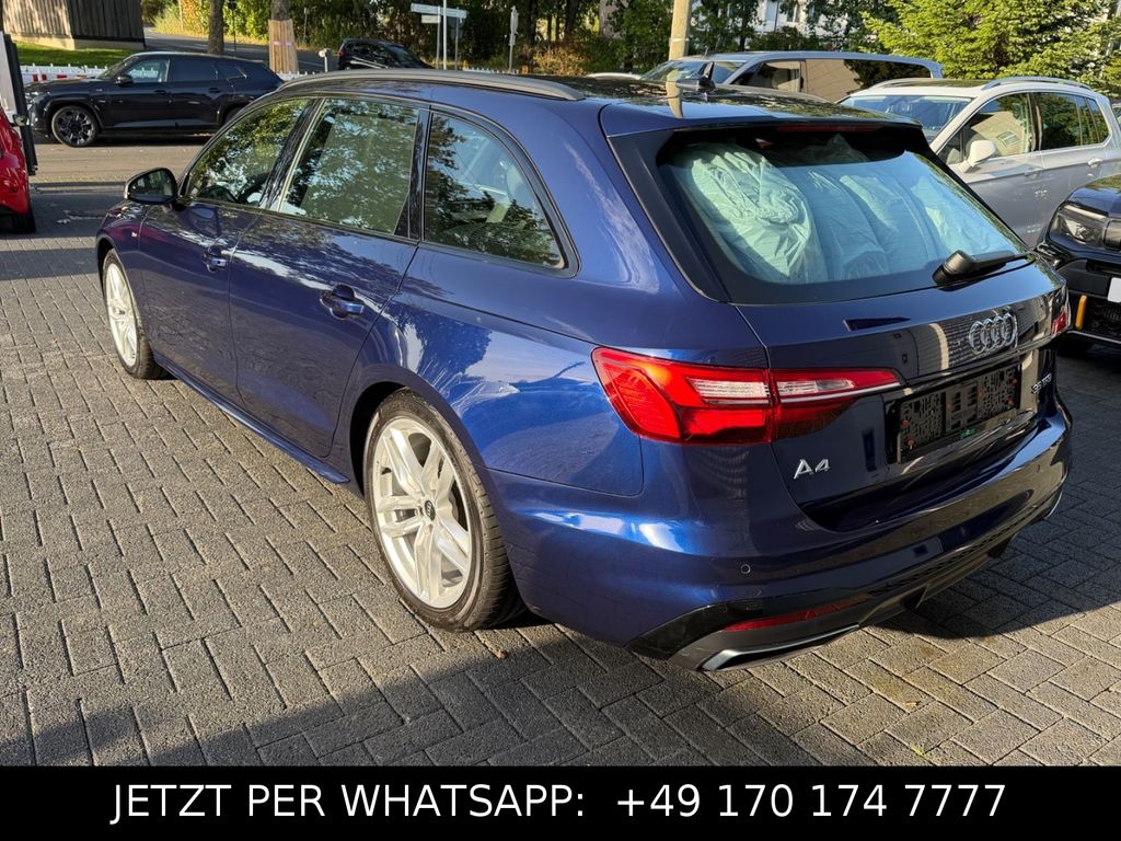 Audi A4 2023 г. Синий, пробег 46160 км