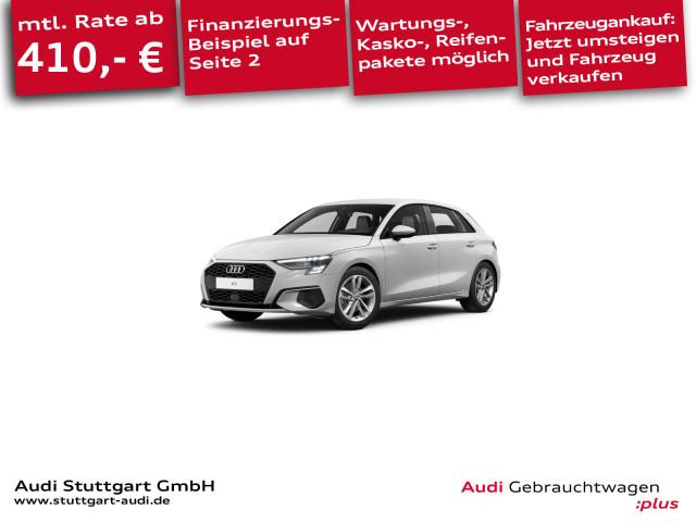 Audi A3 2023 г. Белый, пробег 57982 км