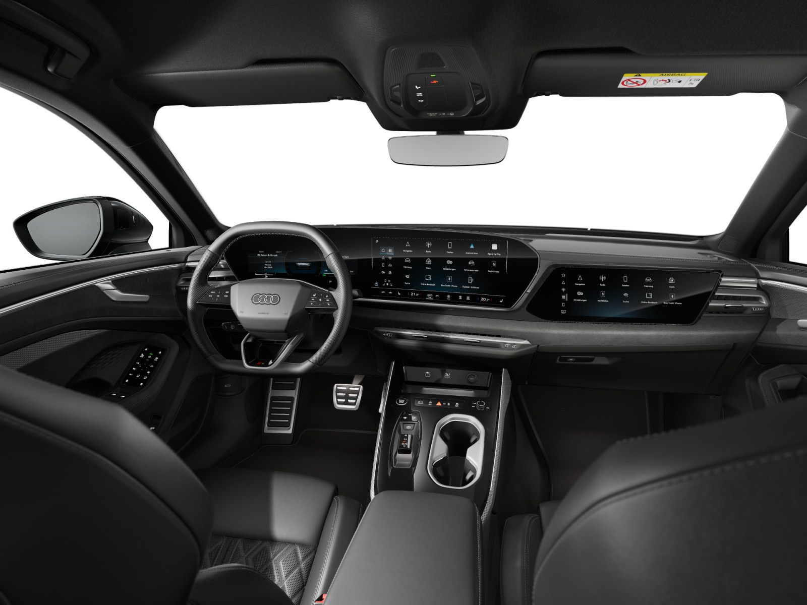 Audi A6 2026 г. Белый, пробег 6620 км
