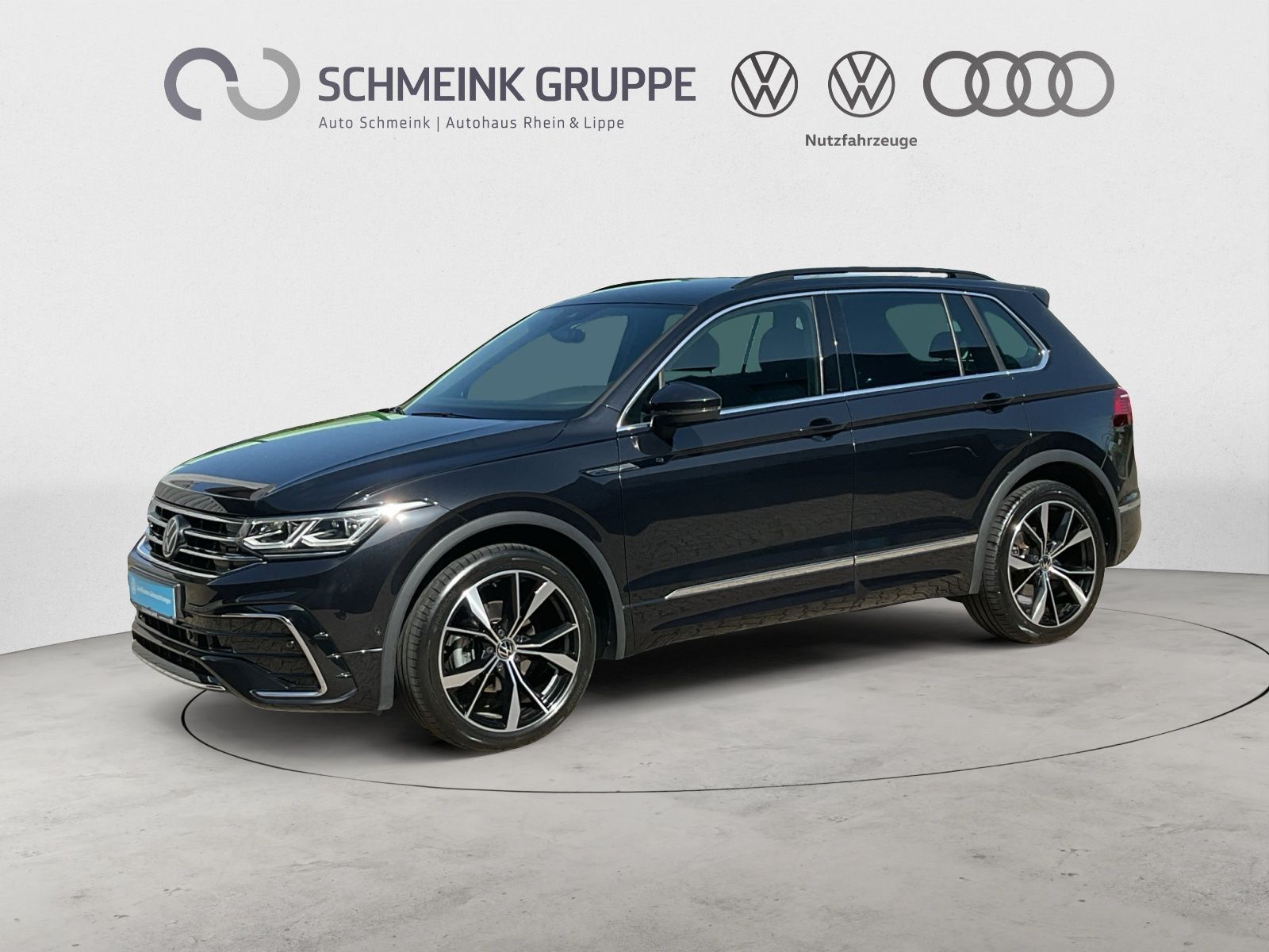Volkswagen Tiguan 2023 г. Чёрный, пробег 26064 км