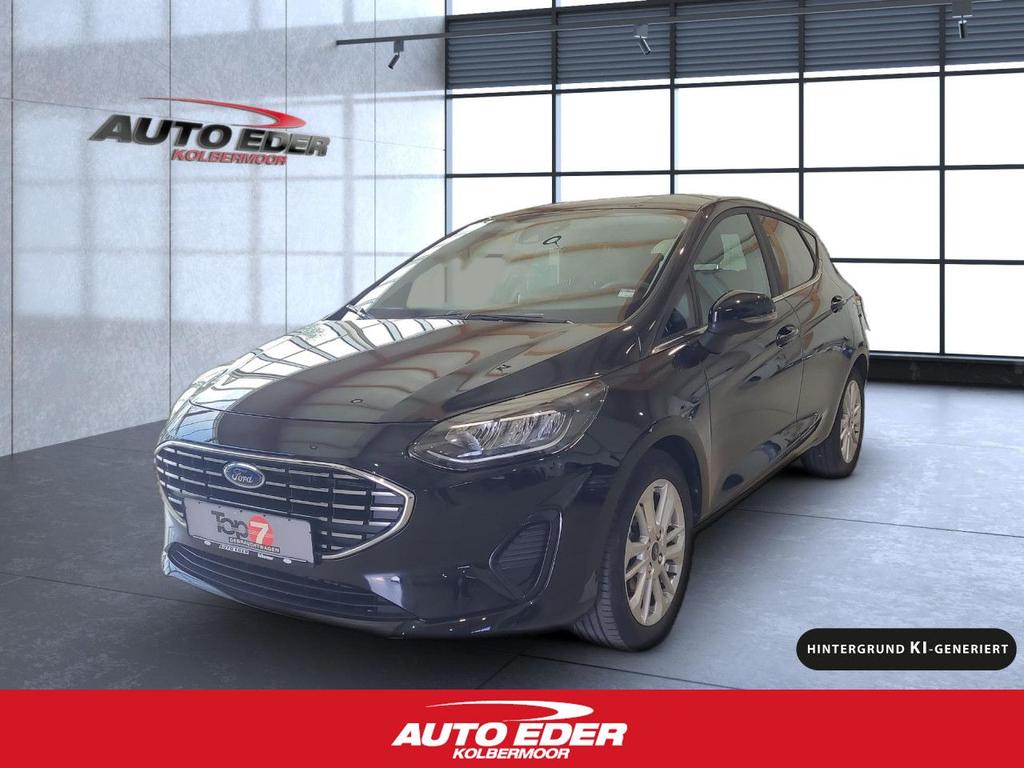 Ford Fiesta 2022 г. Чёрный, пробег 44125 км