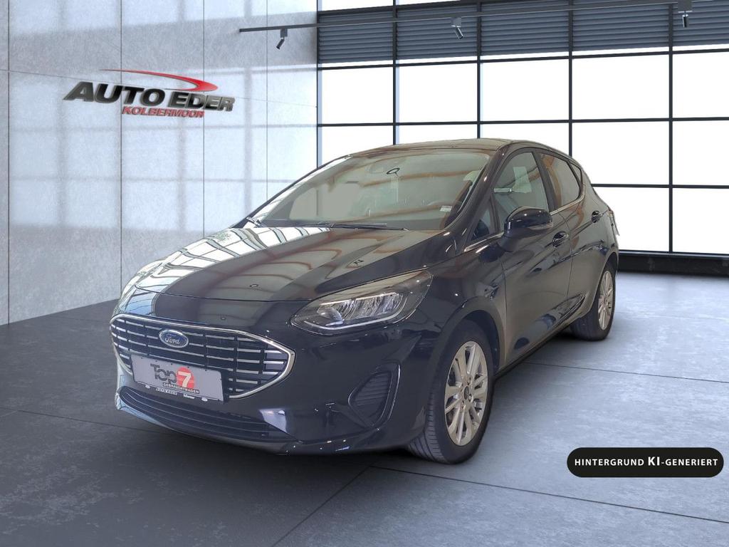 Ford Fiesta 2022 г. Чёрный, пробег 44125 км