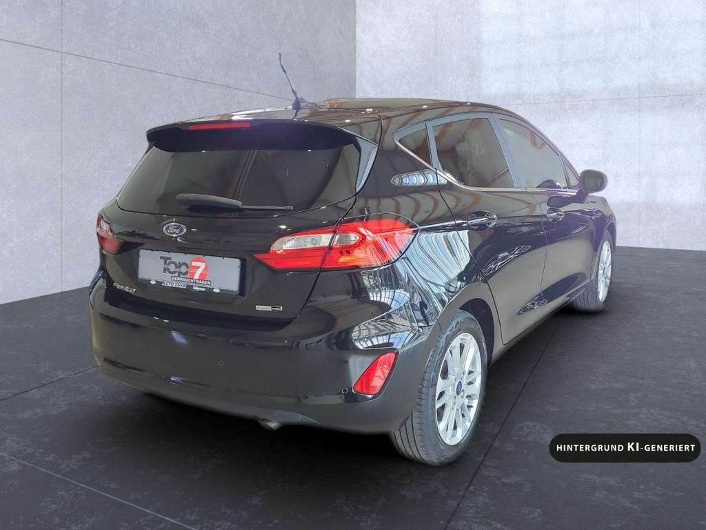 Ford Fiesta 2022 г. Чёрный, пробег 44125 км