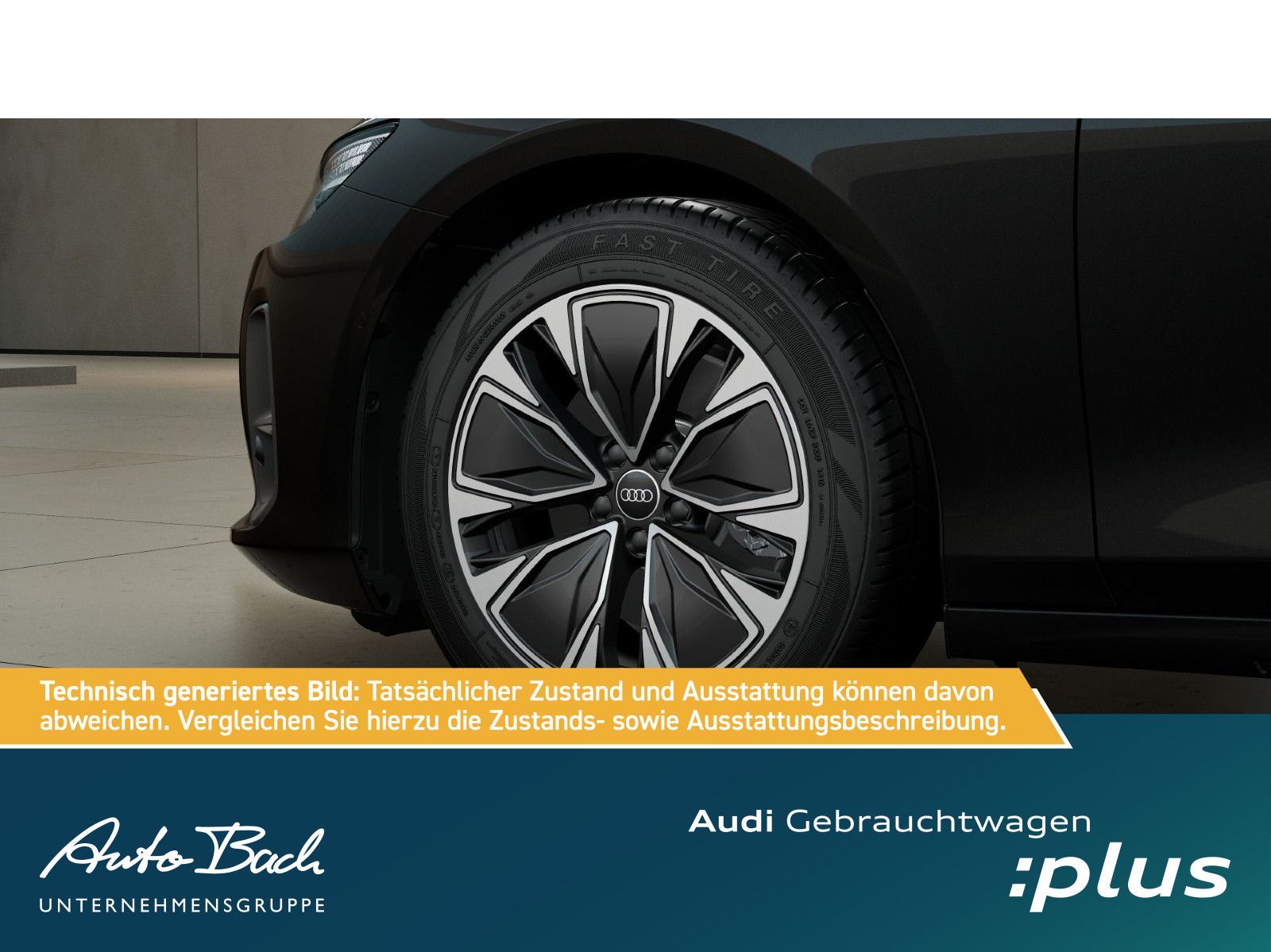 Audi A6 2025 г. Чёрный, пробег 20390 км