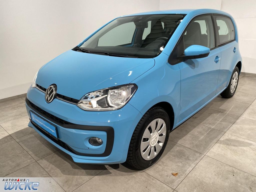 Volkswagen up! 2022 г. Синий, пробег 55546 км