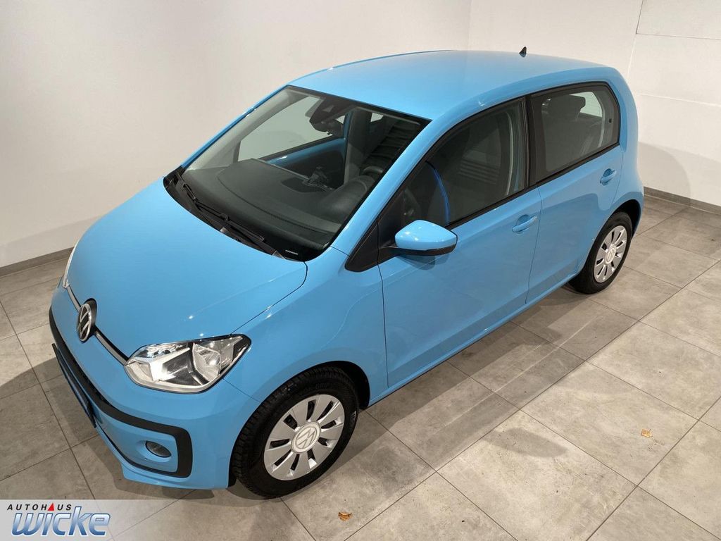 Volkswagen up! 2022 г. Синий, пробег 55546 км