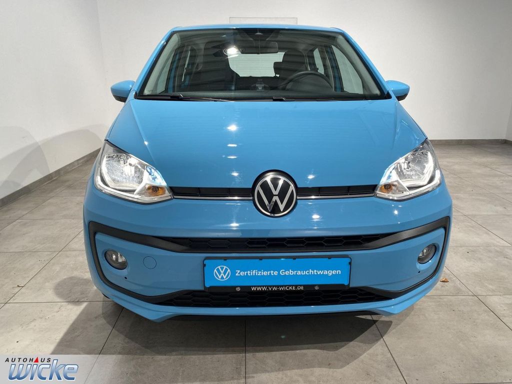Volkswagen up! 2022 г. Синий, пробег 55546 км