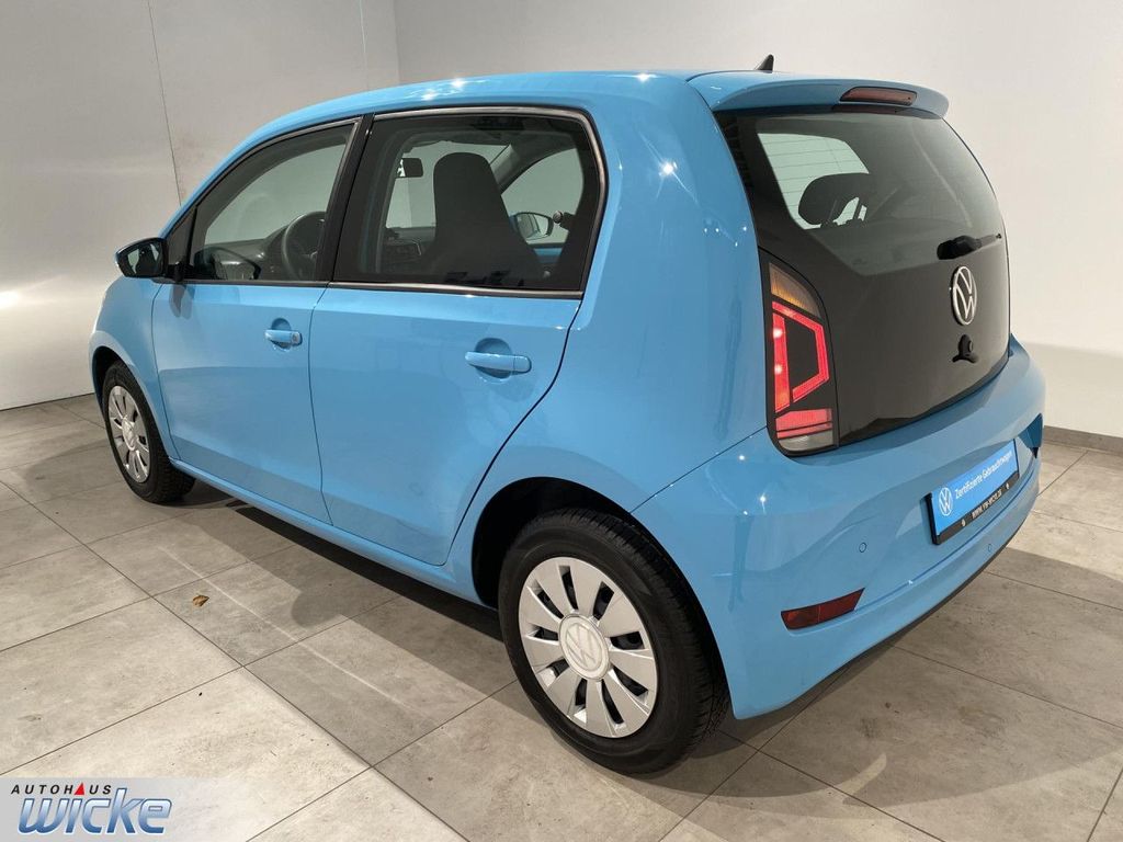 Volkswagen up! 2022 г. Синий, пробег 55546 км