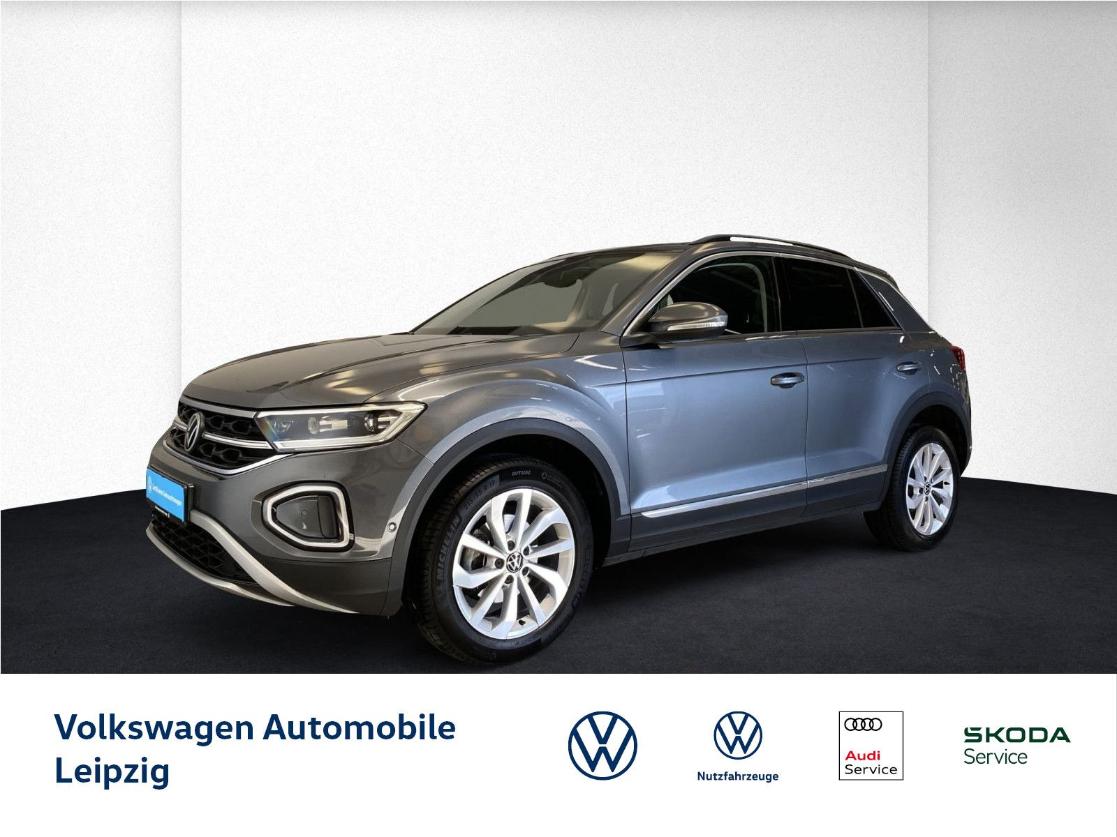 Volkswagen T-Roc 2022 г. Серый, пробег 50967 км