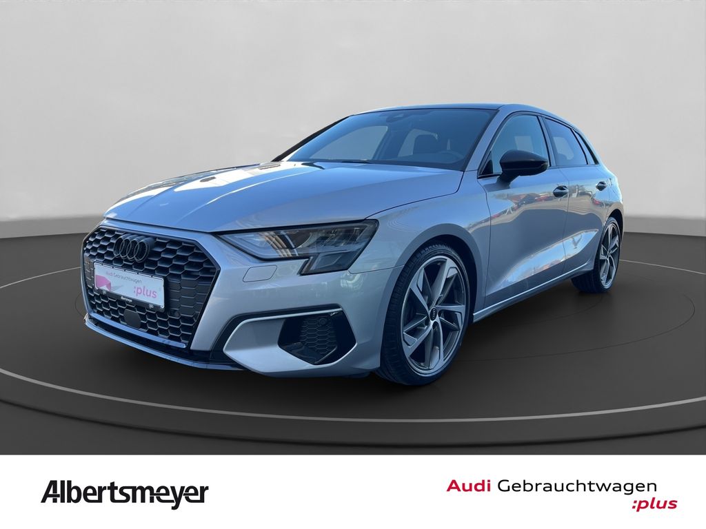 Audi A3 2023 г. Серебристый, пробег 47507 км