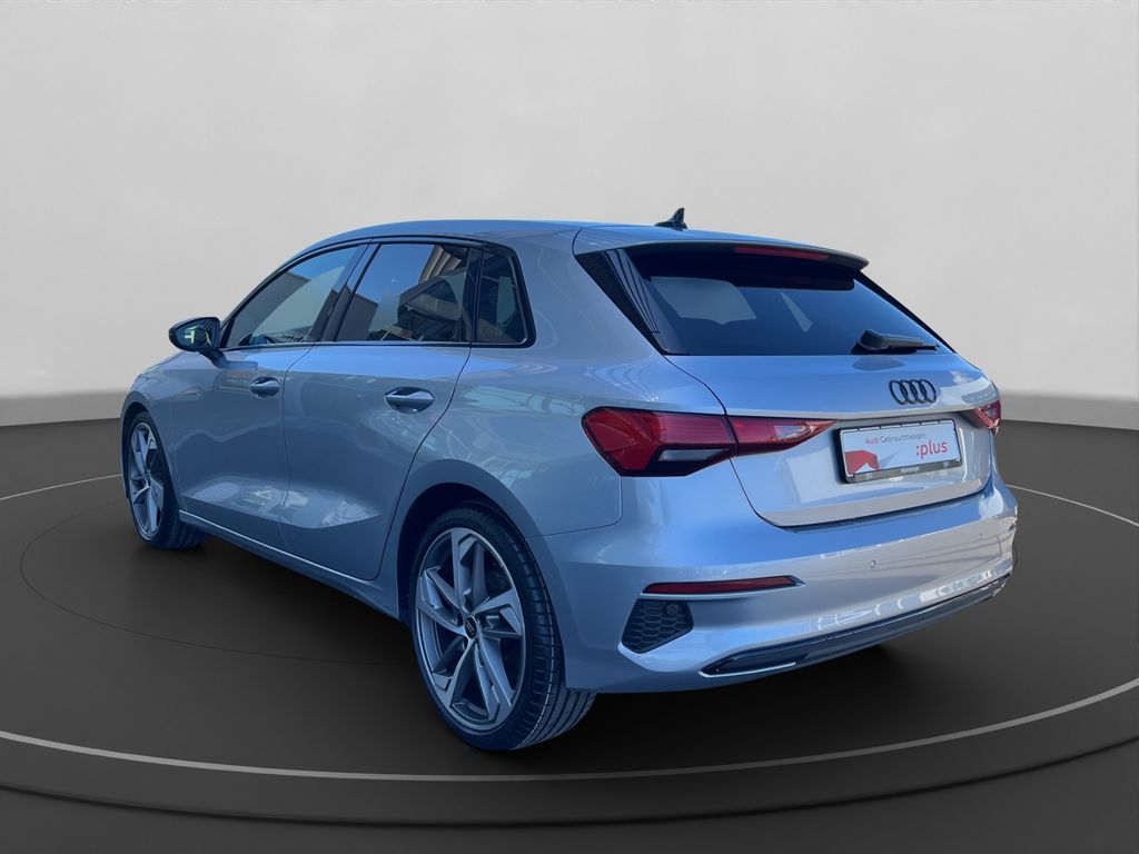 Audi A3 2023 г. Серебристый, пробег 47507 км