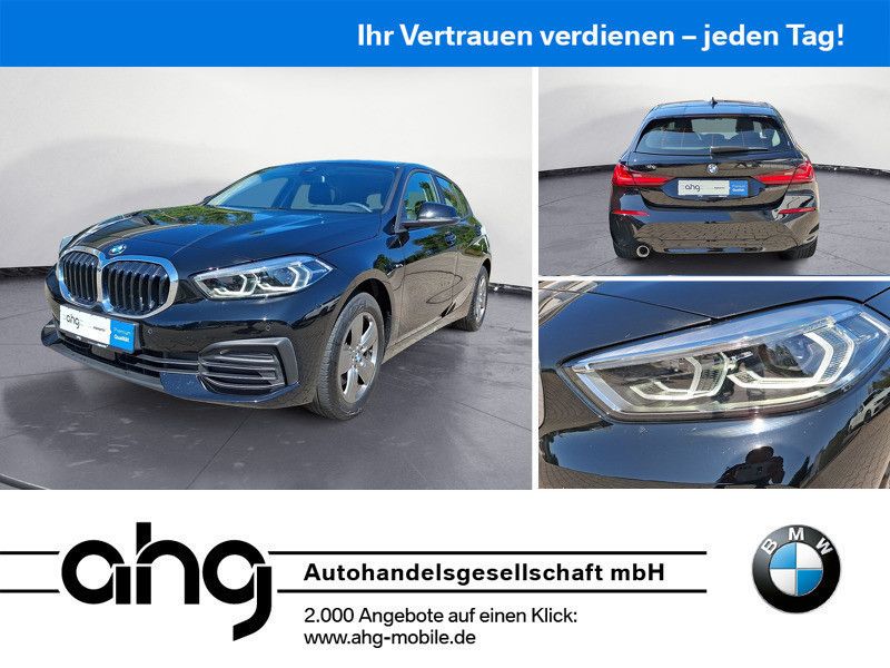 BMW 118 2023 г. Чёрный, пробег 44369 км