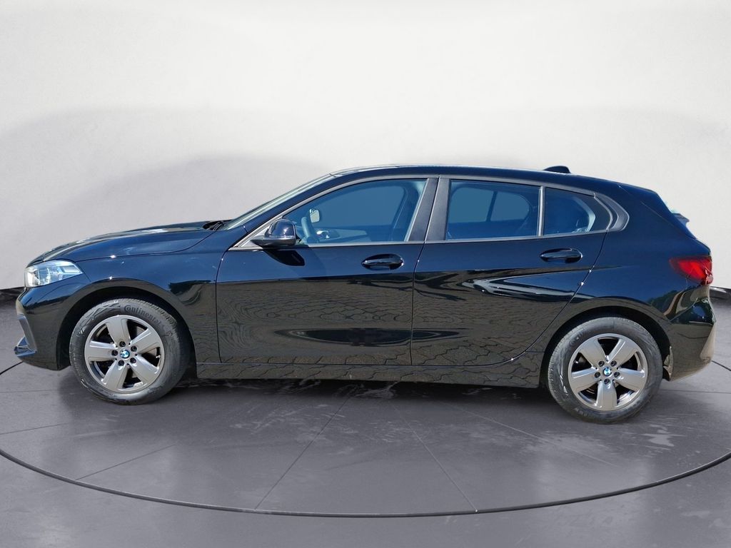 BMW 118 2023 г. Чёрный, пробег 44369 км