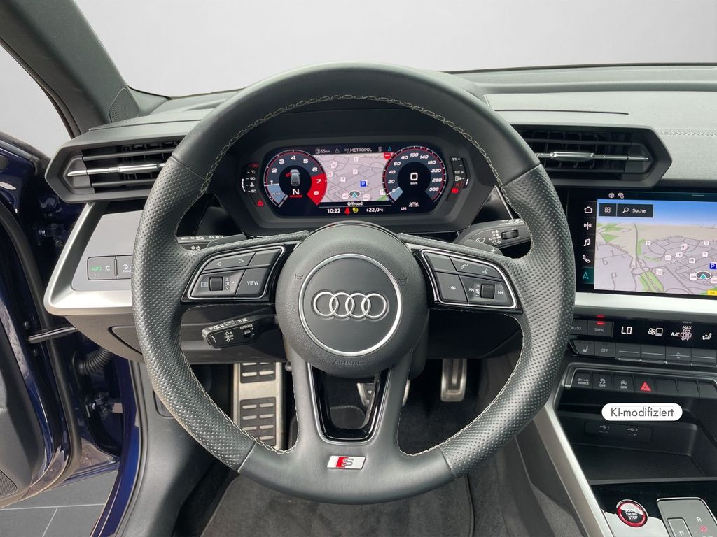 Audi S3 2024 г. Синий, пробег 37150 км