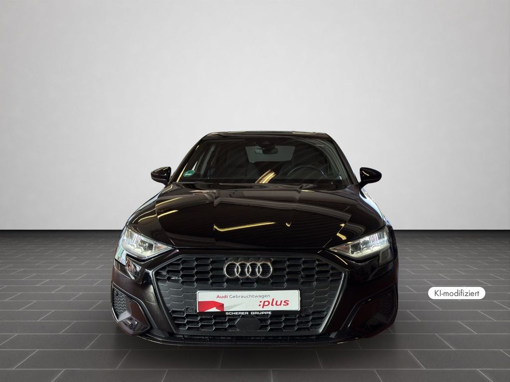 Audi A3 2022 г. Чёрный, пробег 47439 км