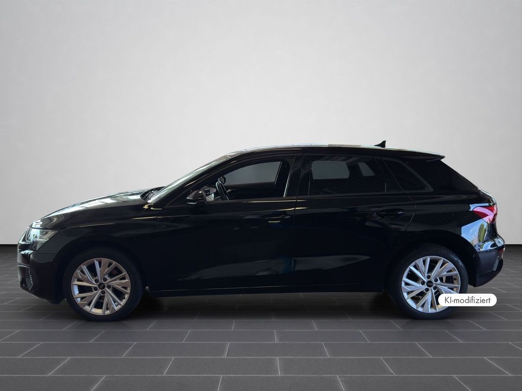 Audi A3 2022 г. Чёрный, пробег 47439 км